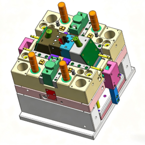 Complex Overmolding Injection Mold